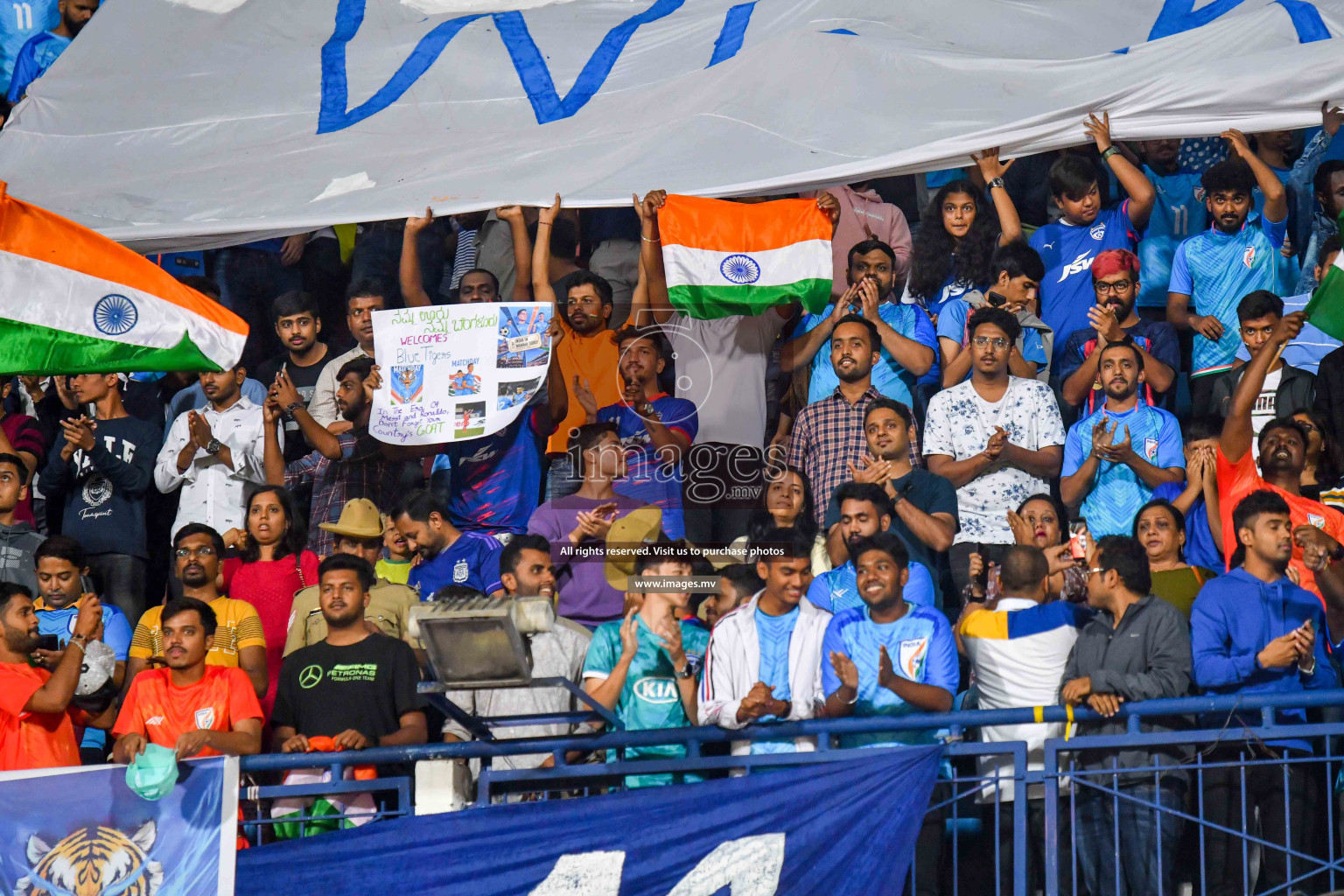 India vs Pakistan in the opening match of SAFF Championship 2023 held in Sree Kanteerava Stadium, Bengaluru, India, on Wednesday, 21st June 2023. Photos: Nausham Waheed / images.mv