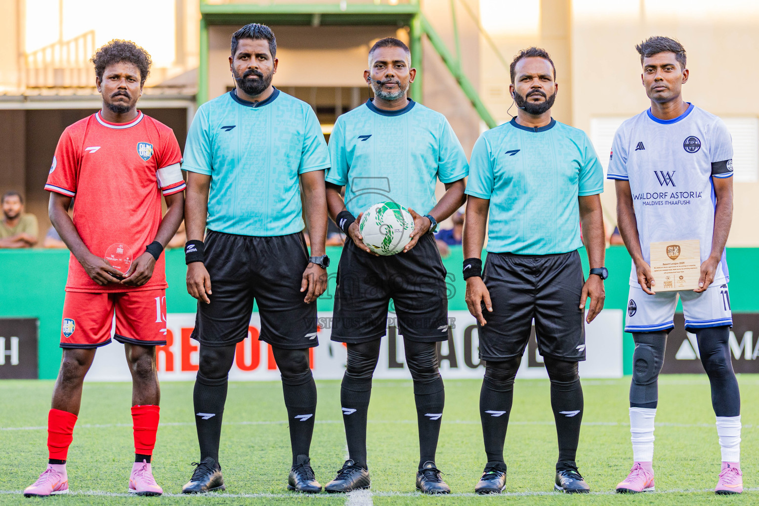Waldorf Astoria vs Ozen Maadhoo in Resort League 2025 (South Male Zone) day 5 was held on Thursday, 2nd October 2025 in Crossroads's Maldives, Photos: Areef Adam / images.mv