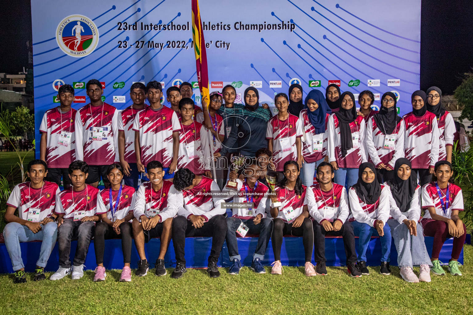 Day 5 of Inter-School Athletics Championship held in Male', Maldives on 27th May 2022. Photos by: Nausham Waheed / images.mv