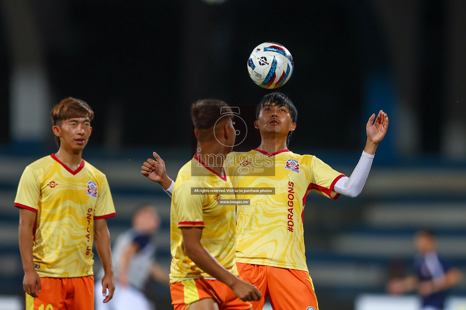 Bhutan vs Lebanon in SAFF Championship 2023 held in Sree Kanteerava Stadium, Bengaluru, India, on Sunday, 25th June 2023. Photos: Nausham Waheed / images.mv