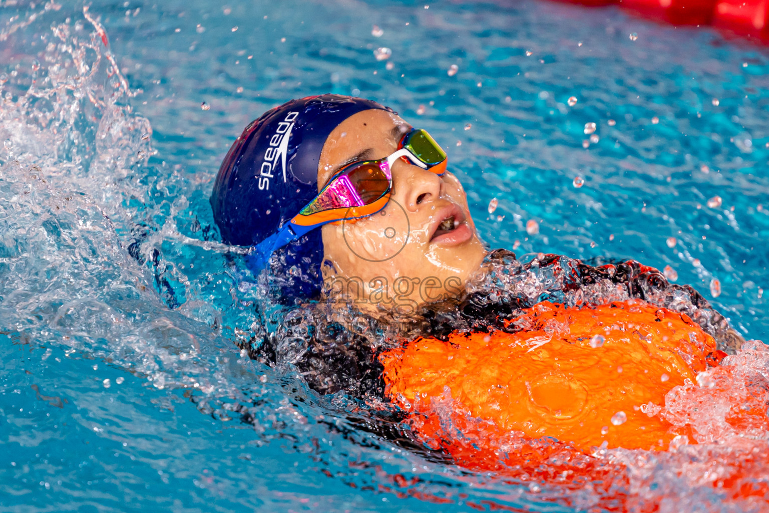 Day 1 of National Swimming Championship 2024 held in Hulhumale', Maldives on Friday, 13th December 2024. Photos: Nausham Waheed / images.mv