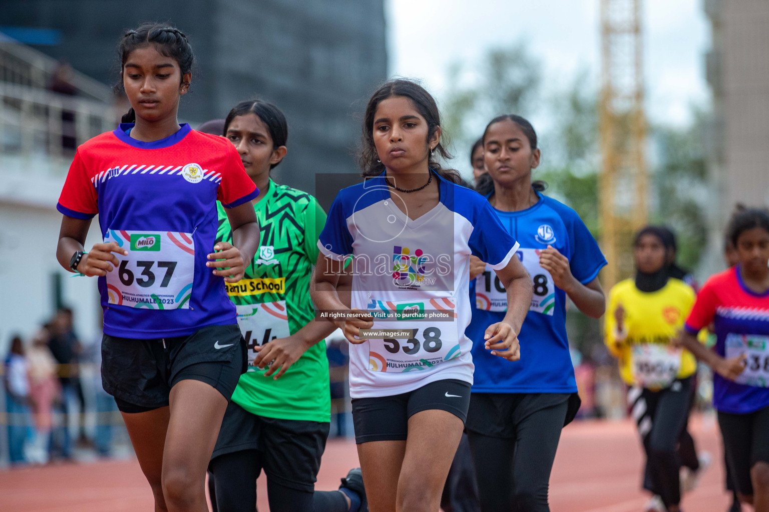 Day three of Inter School Athletics Championship 2023 was held at Hulhumale' Running Track at Hulhumale', Maldives on Tuesday, 16th May 2023. Photos: Nausham Waheed / images.mv