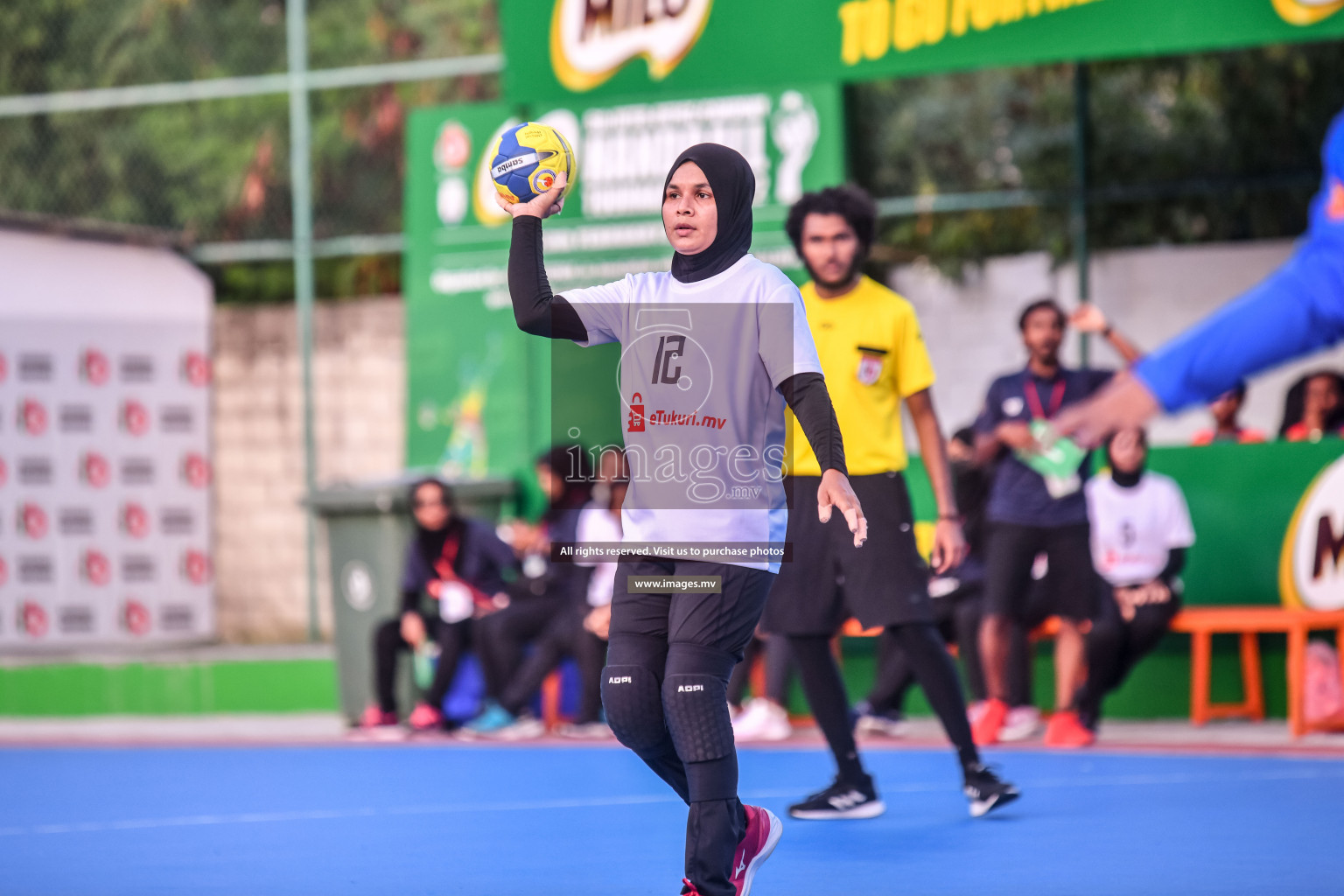 Day 3 of Milo 6th Inter Office Handball Tournament 2022 - Photos by Nausham Waheed