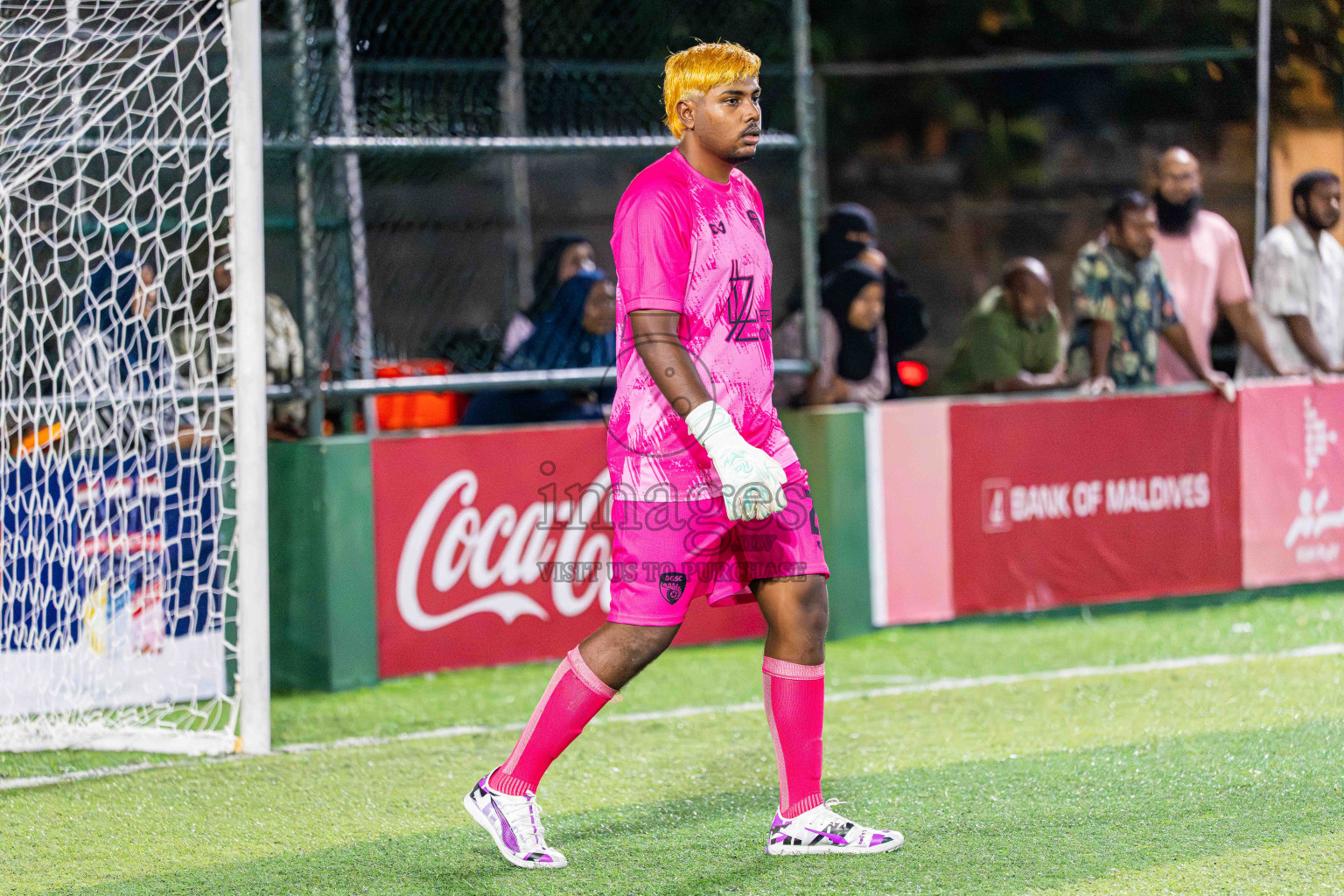 Lecrose VS BGSC in Day 4 - Fonadhoo Youth Futsal Challenge 2025 held in Fonadhoo Futsal Stadium, L. Fonadhoo, Maldives on Wednesday, 29th October 2025 Photos: Arif Rasheed / images.mv