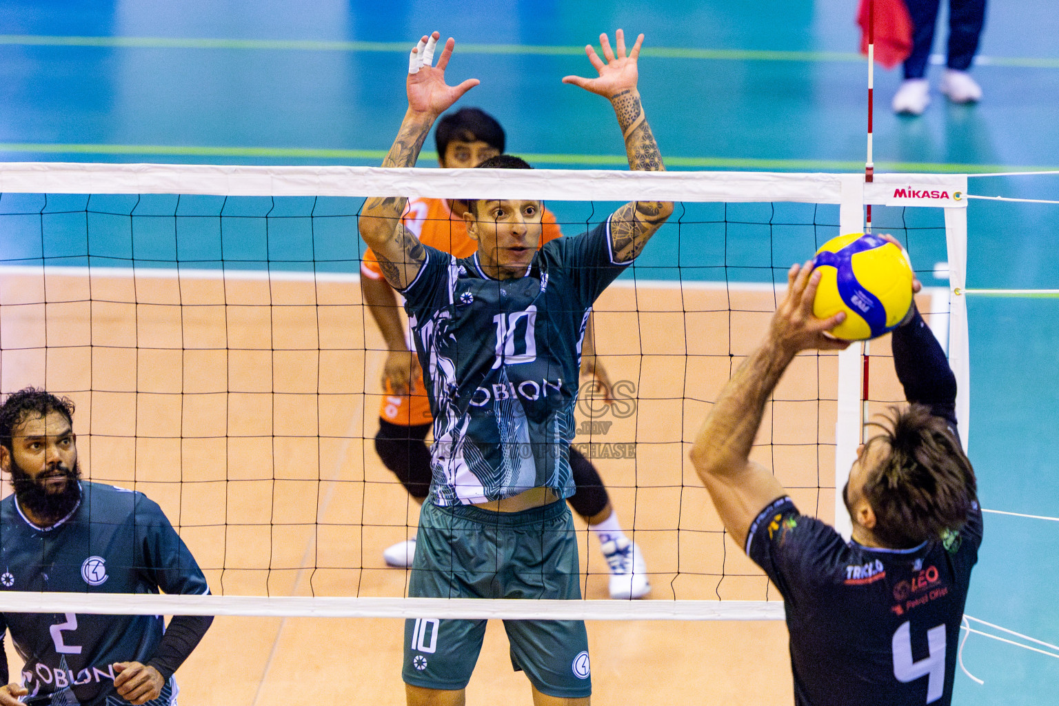 Dhivehi Sifainge Club vs Club HDC in the Final of MILO VAM Cup 2025 held in Male', Maldives on Wednesday, 2nd July 2025 at Social Center Indoor Hall Photos By: Nausham Waheed / images.mv