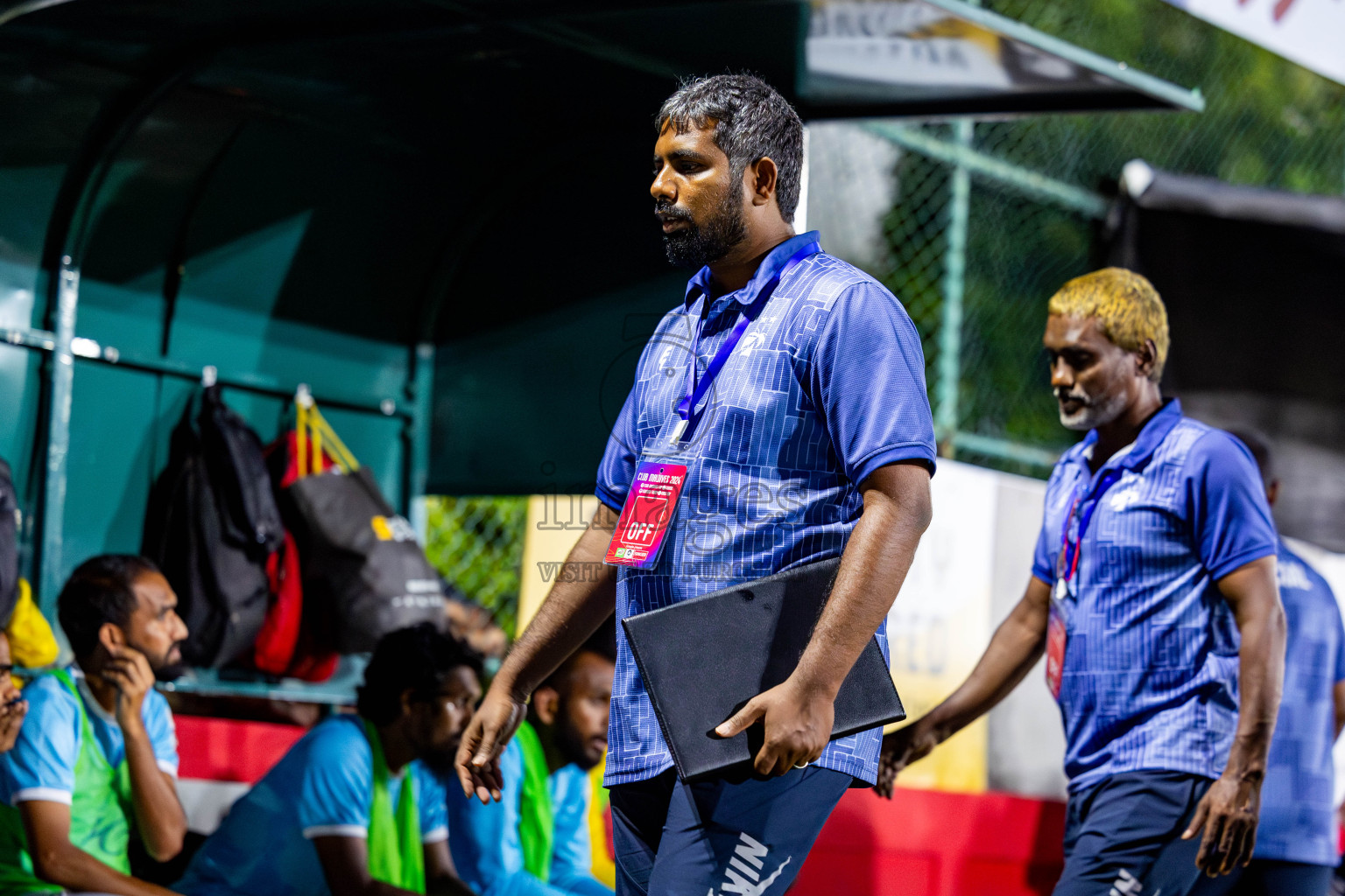 TEAM MACL vs STELCO RC in Quarter Finals of Club Maldives Cup 2024 held in Rehendi Futsal Ground, Hulhumale', Maldives on Wednesday, 9th October 2024. Photos: Nausham Waheed / images.mv