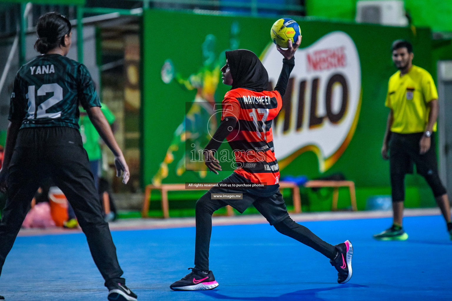 Milo 9th Handball Maldives Championship 2022 Day 1 held in Male', Maldives on 17th October 2022 Photos By: Nausham Waheed /images.mv