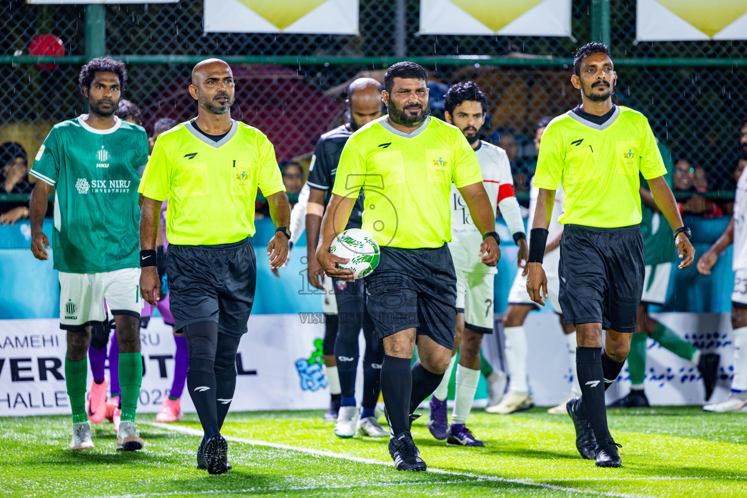 Ifhaams vs Dee Cee Jay SC in Final of Laamehi Dhiggaru Ekuveri Futsal Challenge 2025 was held on Tuesday, 29th July 2025, at Dhiggaru Futsal Ground, Dhiggaru, Maldives Photos: Nausham Waheed  / images.mv