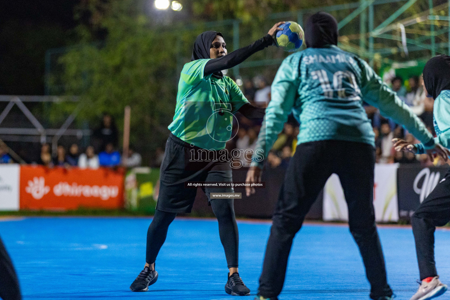 2nd Division Final of 7th Inter-Office/Company Handball Tournament 2023, held in Handball ground, Male', Maldives on Monday, 25th October 2023 Photos: Nausham Waheed/ Images.mv