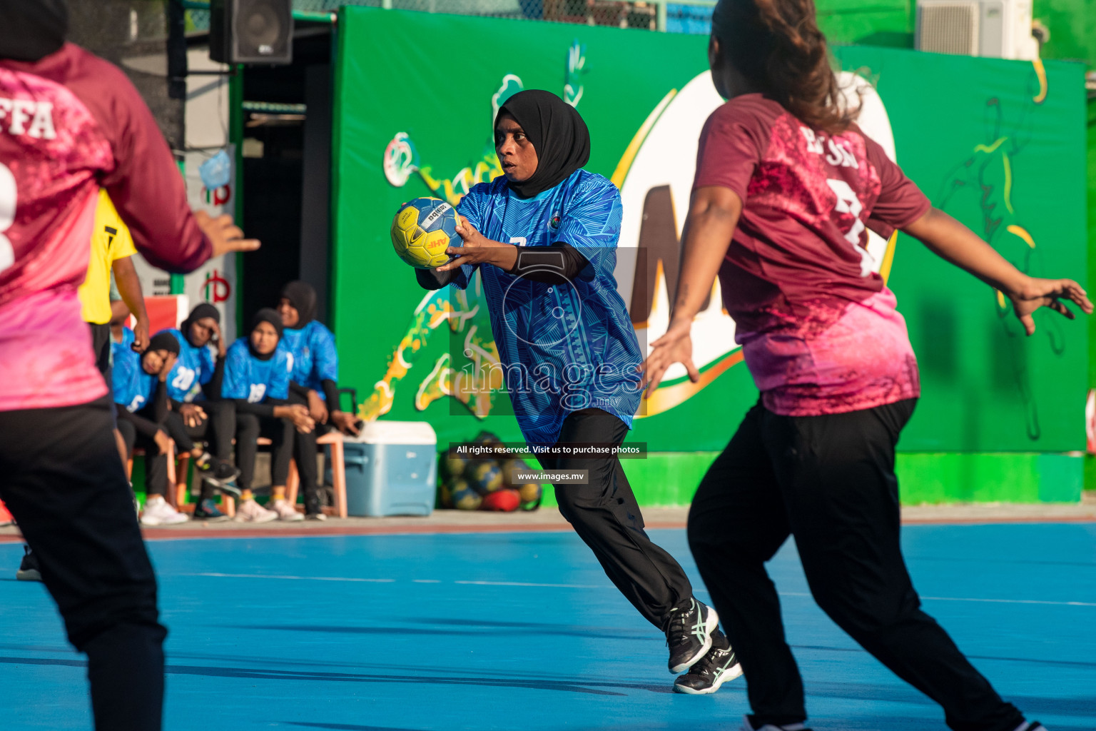 Day 10 of 6th MILO Handball Maldives Championship 2023, held in Handball ground, Male', Maldives on 29th May 2023 Photos: Nausham Waheed/ Images.mv