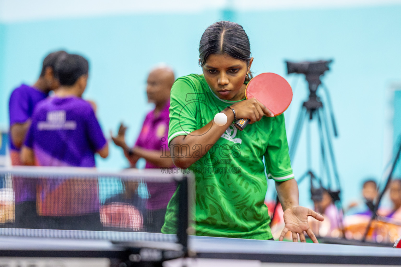 Day 7 of Interschool Table Tennis Tournament 2025 held at Male' TT Hall, Male', Maldives on Wednesday, 21st May 2025.
Photos by: Ismail Thoriq / images.mv