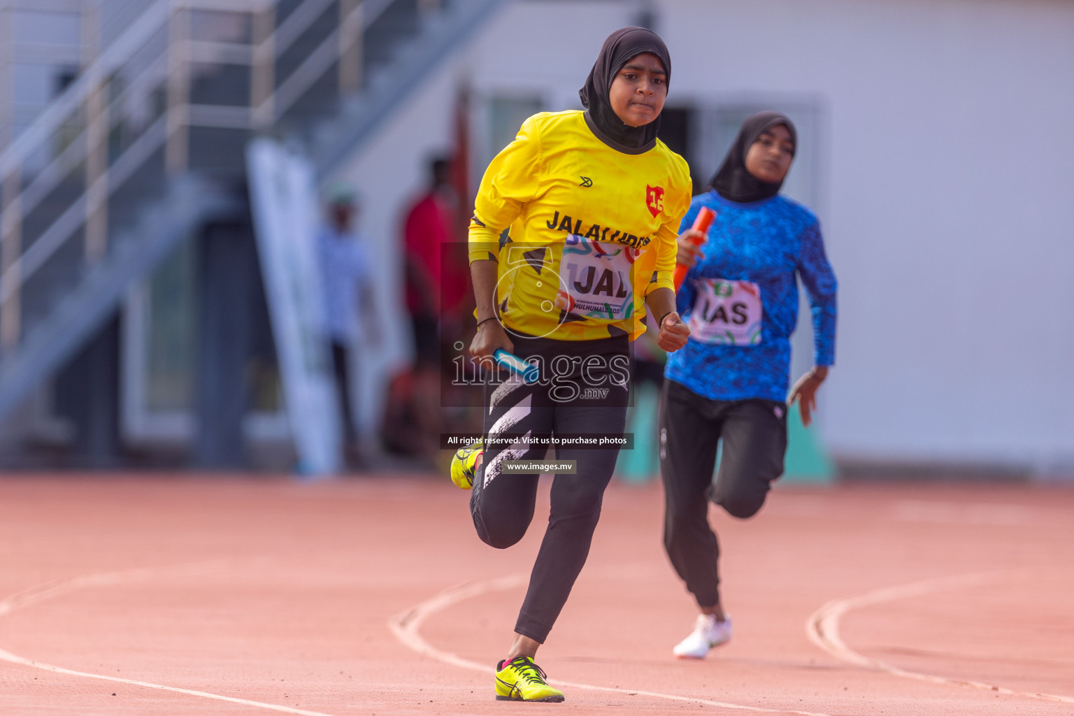 Final Day of Inter School Athletics Championship 2023 was held in Hulhumale' Running Track at Hulhumale', Maldives on Friday, 19th May 2023. Photos: Ismail Thoriq / images.mv