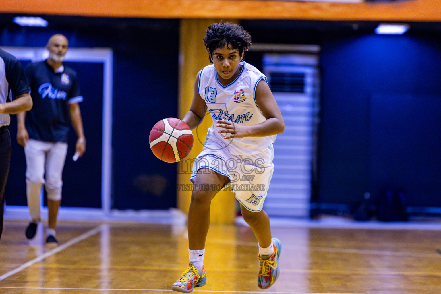 Iskandhar School vs Finland International School in Under 13 Boys Final of Junior Basketball Championship 2024 was held in Social Center, Male', Maldives on Sunday, 15th December 2024. Photos: Nausham Waheed / images.mv