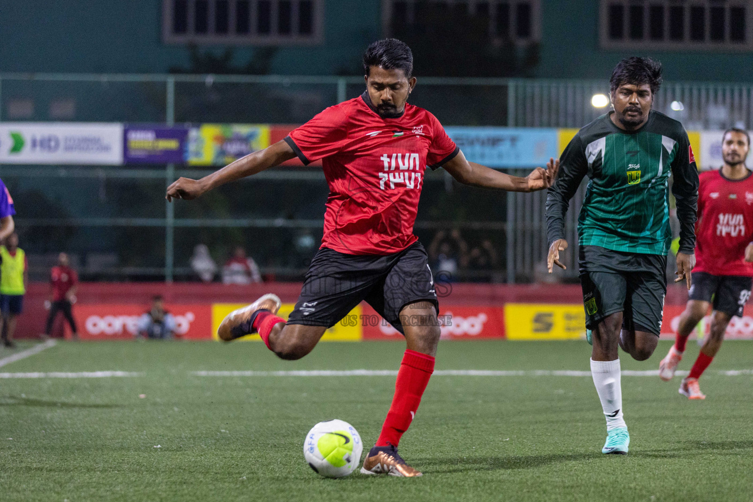 HDh Vaikaradhoo vs HDh Makunudhoo in Golden Futsal Challenge 2024 was held on Tuesday, 16th January 2024, in Hulhumale', Maldives Photos: Ismail Thoriq / images.mv