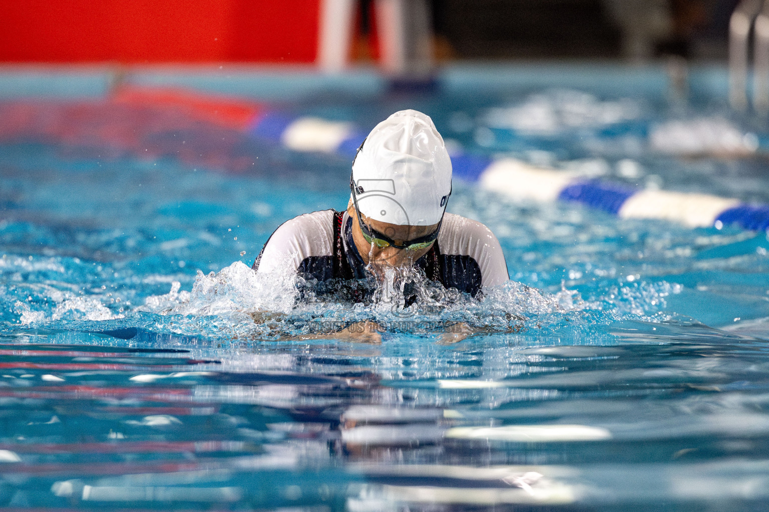 Day 5 of National Swimming Competition 2024 held in Hulhumale', Maldives on Tuesday, 17th December 2024. 
Photos: Hassan Simah / images.mv