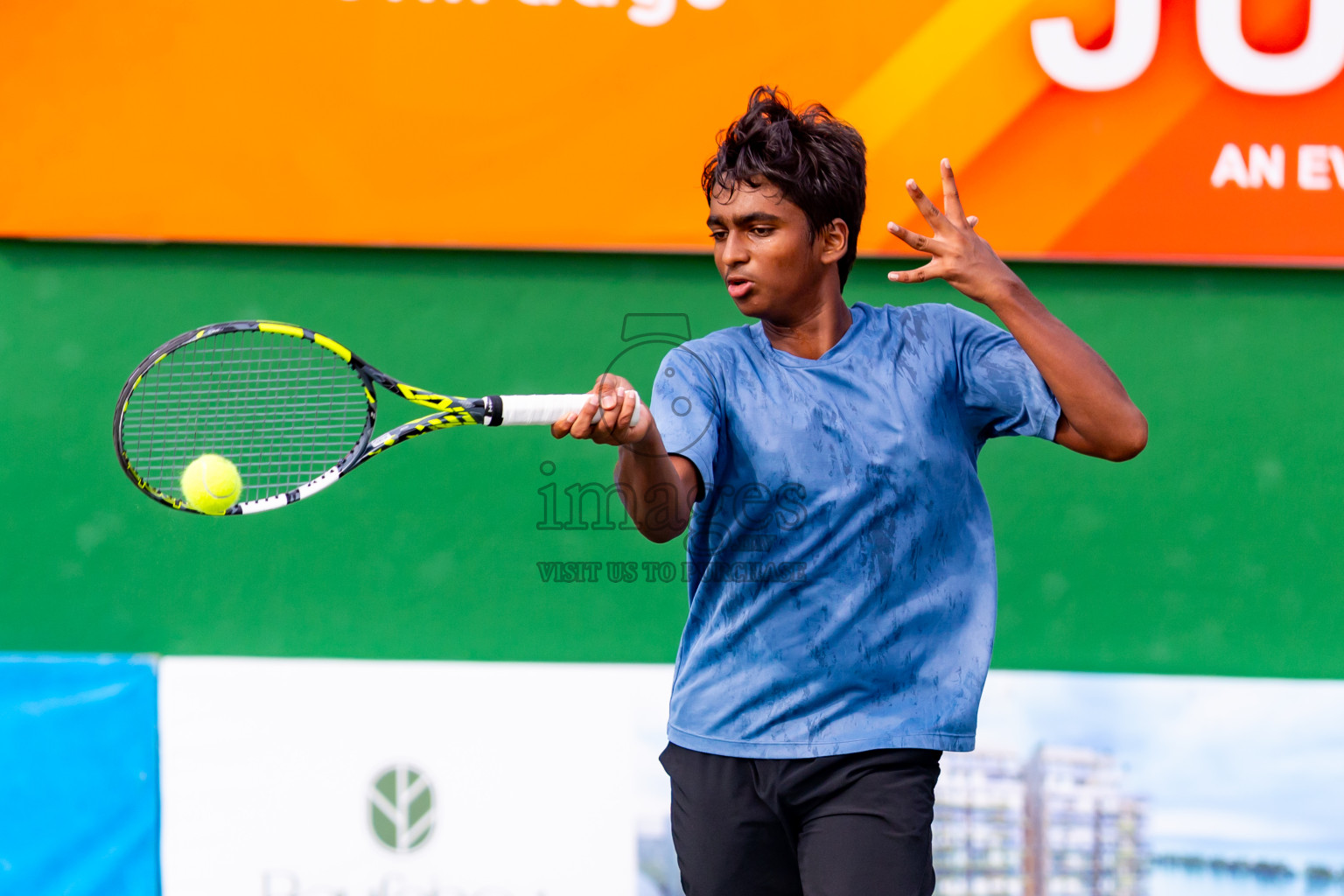 Day 4 of ATF Maldives Junior Open Tennis was held in Male' Tennis Court, Male', Maldives on Thursday, 12th December 2024. Photos: Nausham Waheed/ images.mv