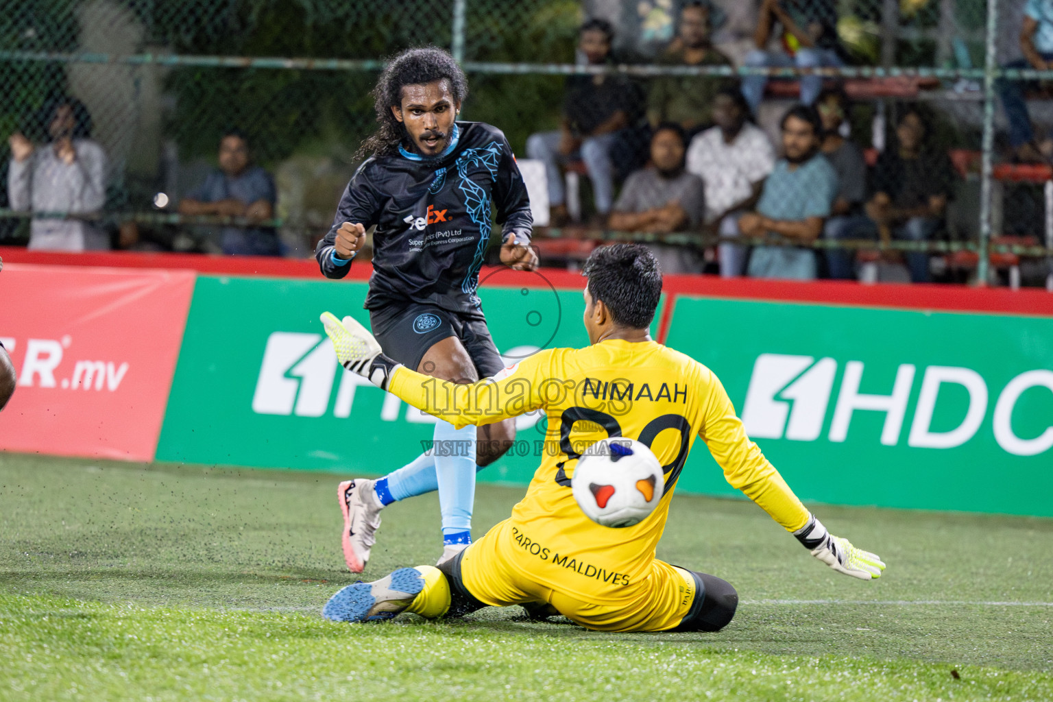 CLUB TTS vs Baros Maldives in Club Maldives Cup 2024 held in Rehendi Futsal Ground, Hulhumale', Maldives on Monday, 23rd September 2024. 
Photos: Hassan Simah / images.mv