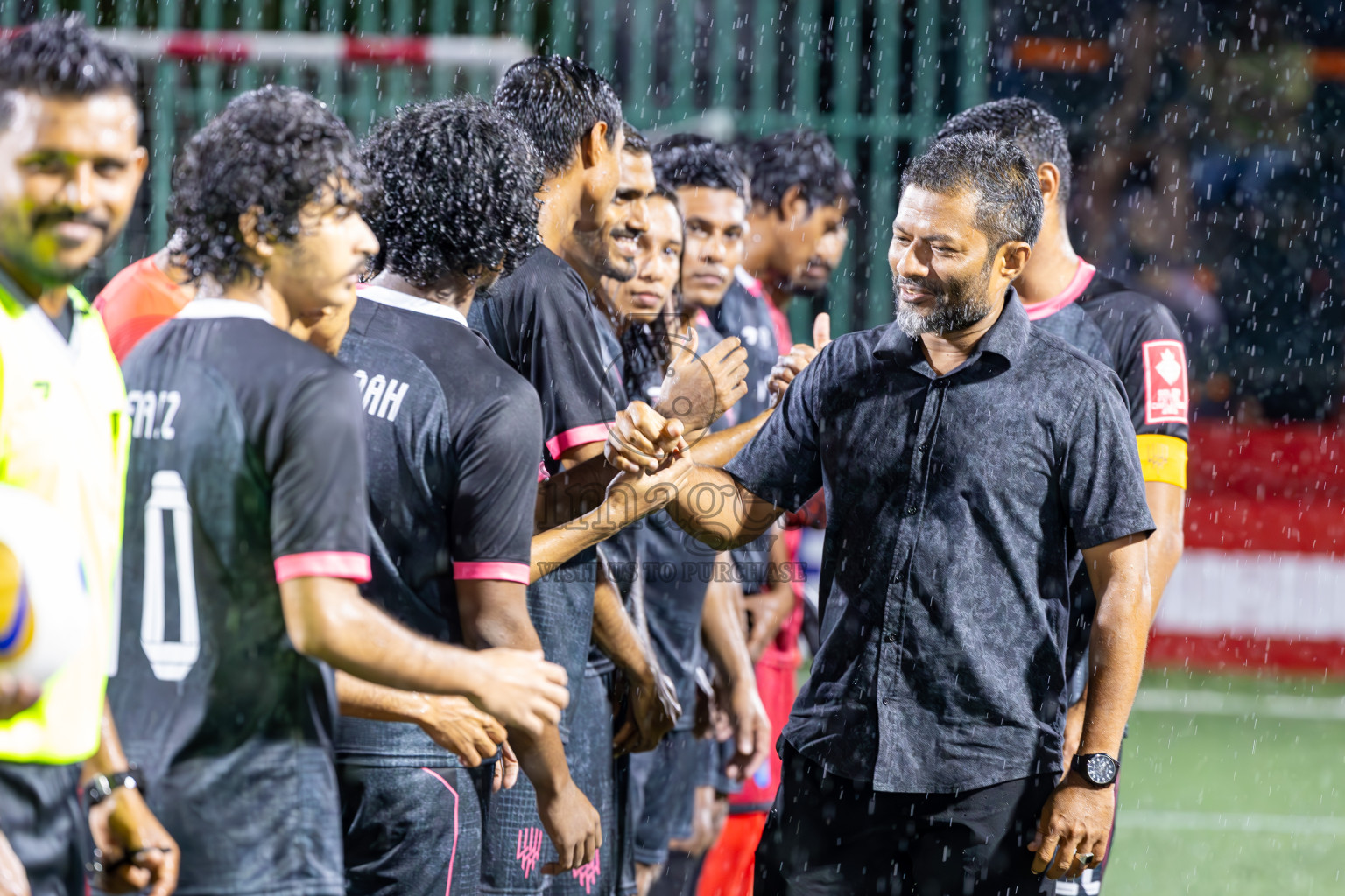 Lh Naifaru vs Lh Kurendhoo on Day 22 of Golden Futsal Challenge 2025 was held on Sunday , 26th January 2025, in Hulhumale', Maldives.
Photos: Ismail Thoriq / images.mv