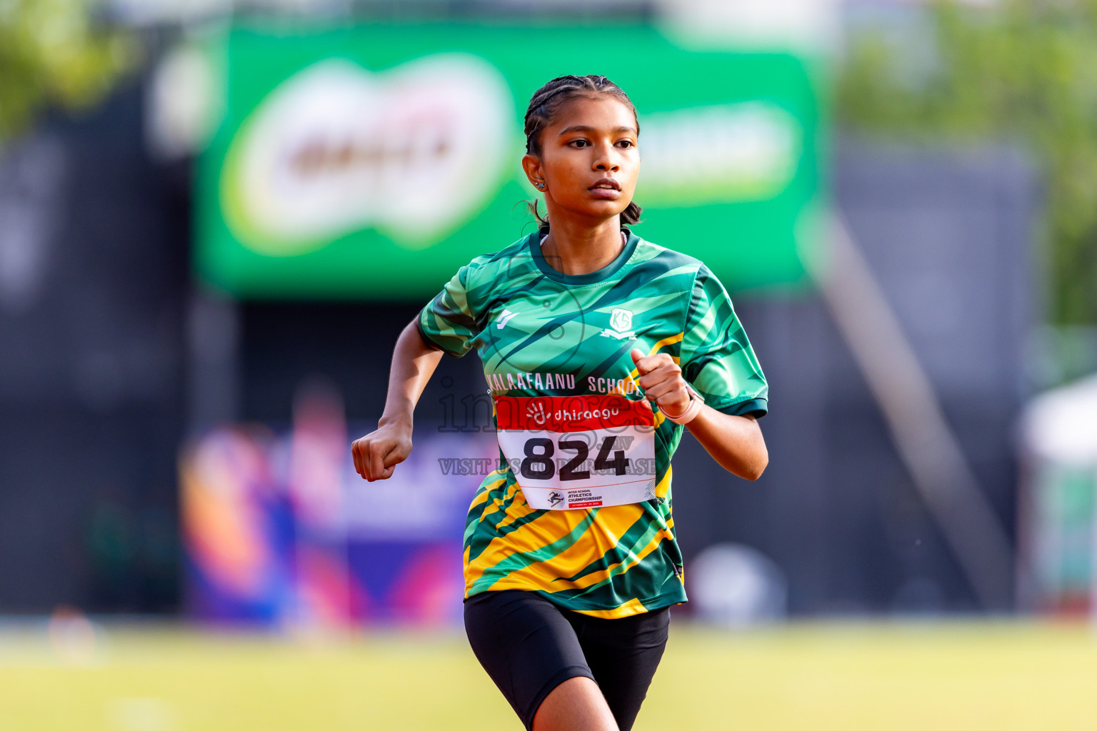 Day 5 of Inter-school Athletics Championship 2025 held in Ekuveni Synthetic Track, Male', Maldives on Saturday, 11th October 2025. Photos by: Nausham Waheed / Images.mv