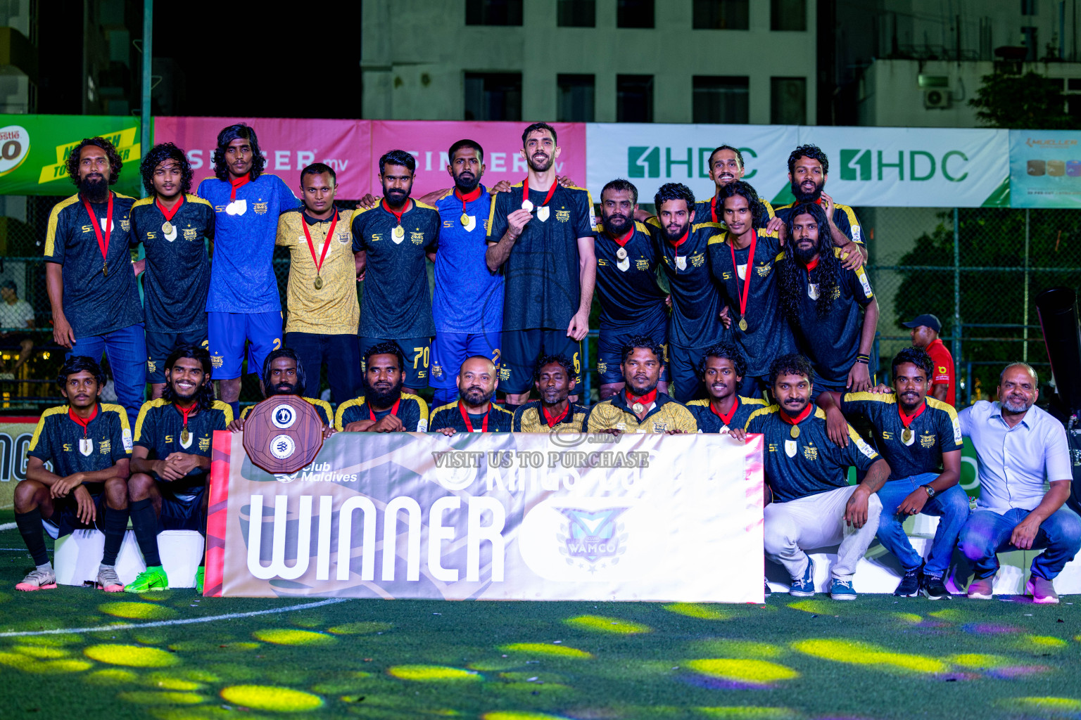 CLUB WAMCO vs JOALI Maldives in the finals of Kings Cup 2024 held in Rehendi Futsal Ground, Hulhumale', Maldives on Sunday, 1st September 2024. Photos: Nausham Waheed / images.mv