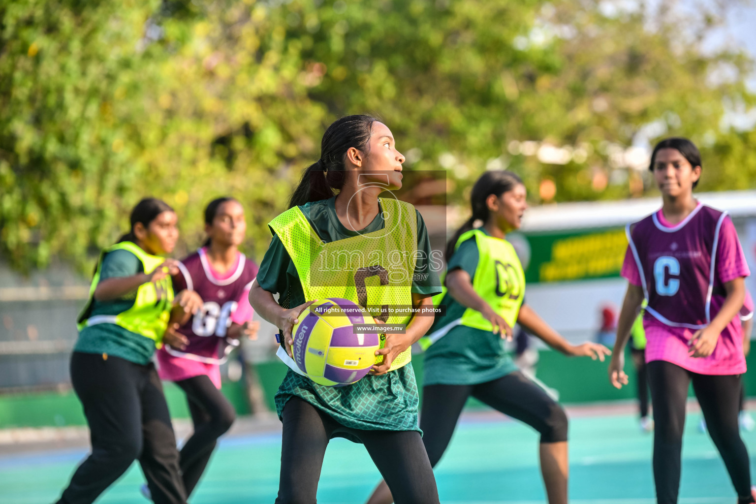 Day2  of Junior Netball Championship 2022 on 5 March 2022 held in Male', Maldives. Photos by Nausham Waheed.