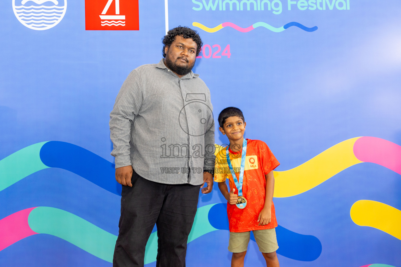 Closing of BML 5th National Swimming Kids Festival 2024 held in Hulhumale', Maldives on Saturday, 23rd November 2024.
Photos: Ismail Thoriq / images.mv