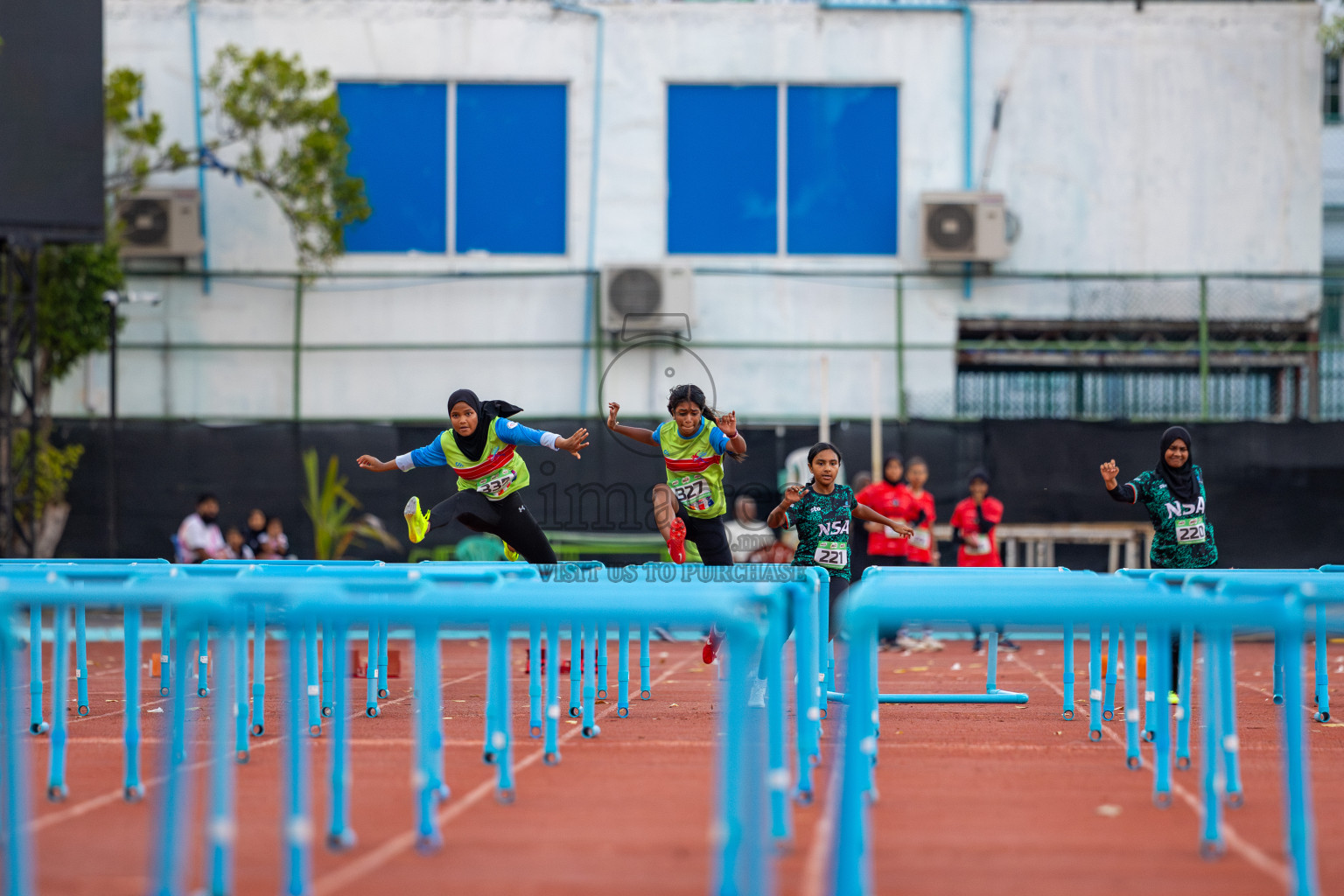 Day 2 of 12th Milo Association Championships was held in Ekuveni Track at Male', Maldives on Friday, 25th April 2025. Photos: Ismail Thoriq / images.mv