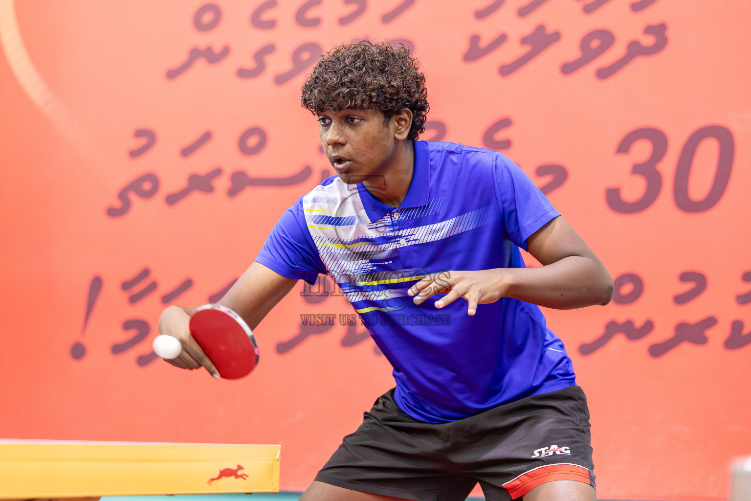 Day 4 of BML 63rd National Table Tennis Tournament 2025 was held on Thursday, 28th August 2025 in Male' TT Hall, Male', Maldives. Photos:  Areef / images.mv