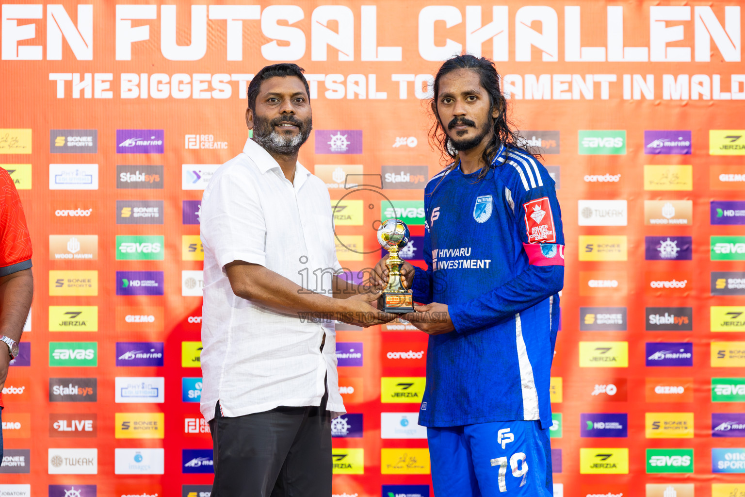 AA. Mathiveri VS AA. Thoddoo in Atoll Round Final on Day 20 of Golden Futsal Challenge 2025 was held on Friday, 24th January 2025, in Hulhumale', Maldives. Photos: Ismail Thoriq / images.mv