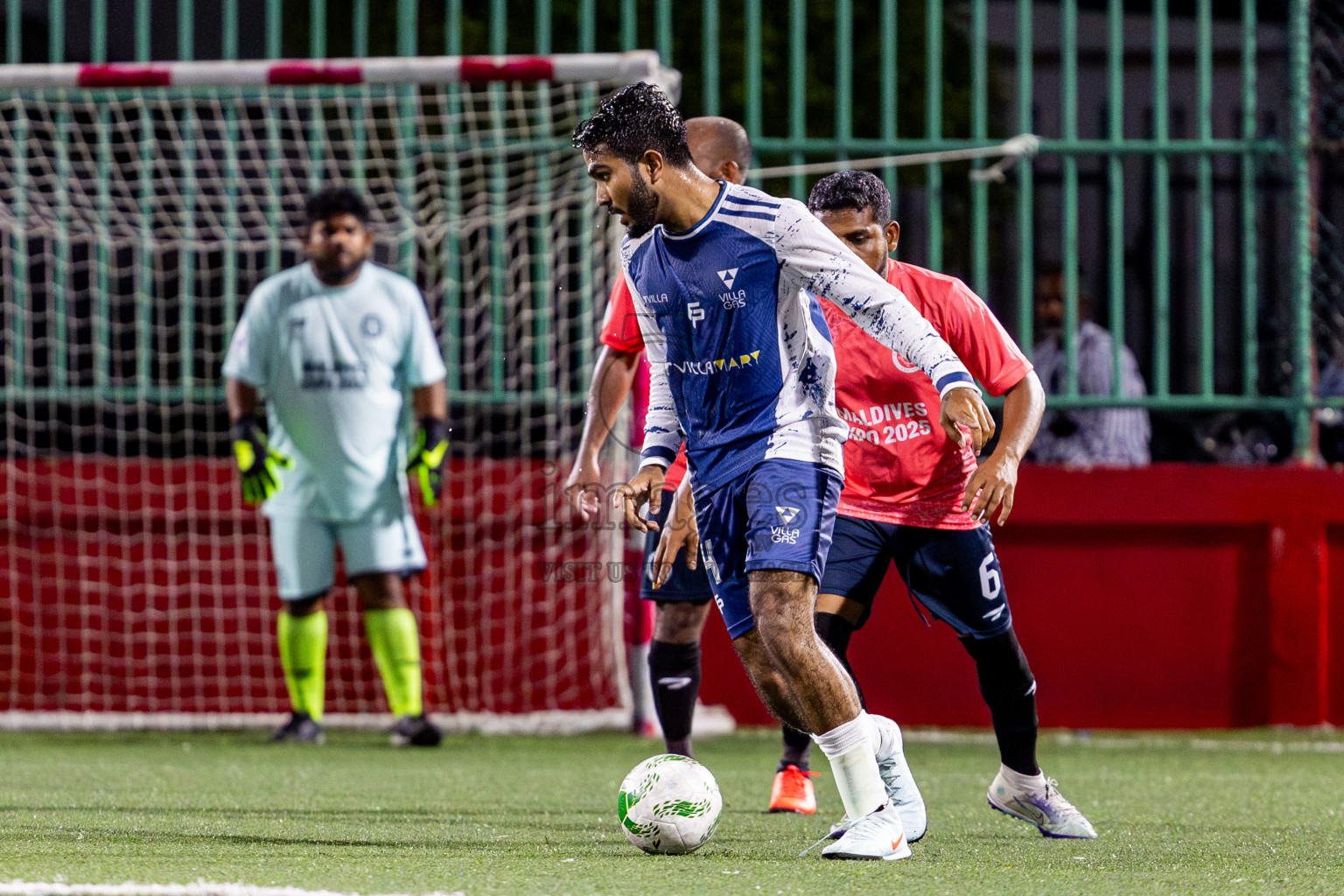 Trade Club vs Villa Travels in Day 3 of Office League 2025 was held on Friday, 18th April 2025 in Hulhumale', Maldives. Photos: Nausham Waheed / images.mv