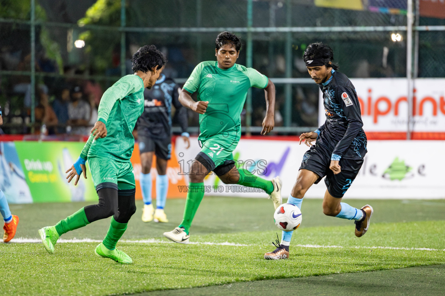 CLUB TTS vs Baros Maldives in Club Maldives Cup 2024 held in Rehendi Futsal Ground, Hulhumale', Maldives on Monday, 23rd September 2024. 
Photos: Hassan Simah / images.mv