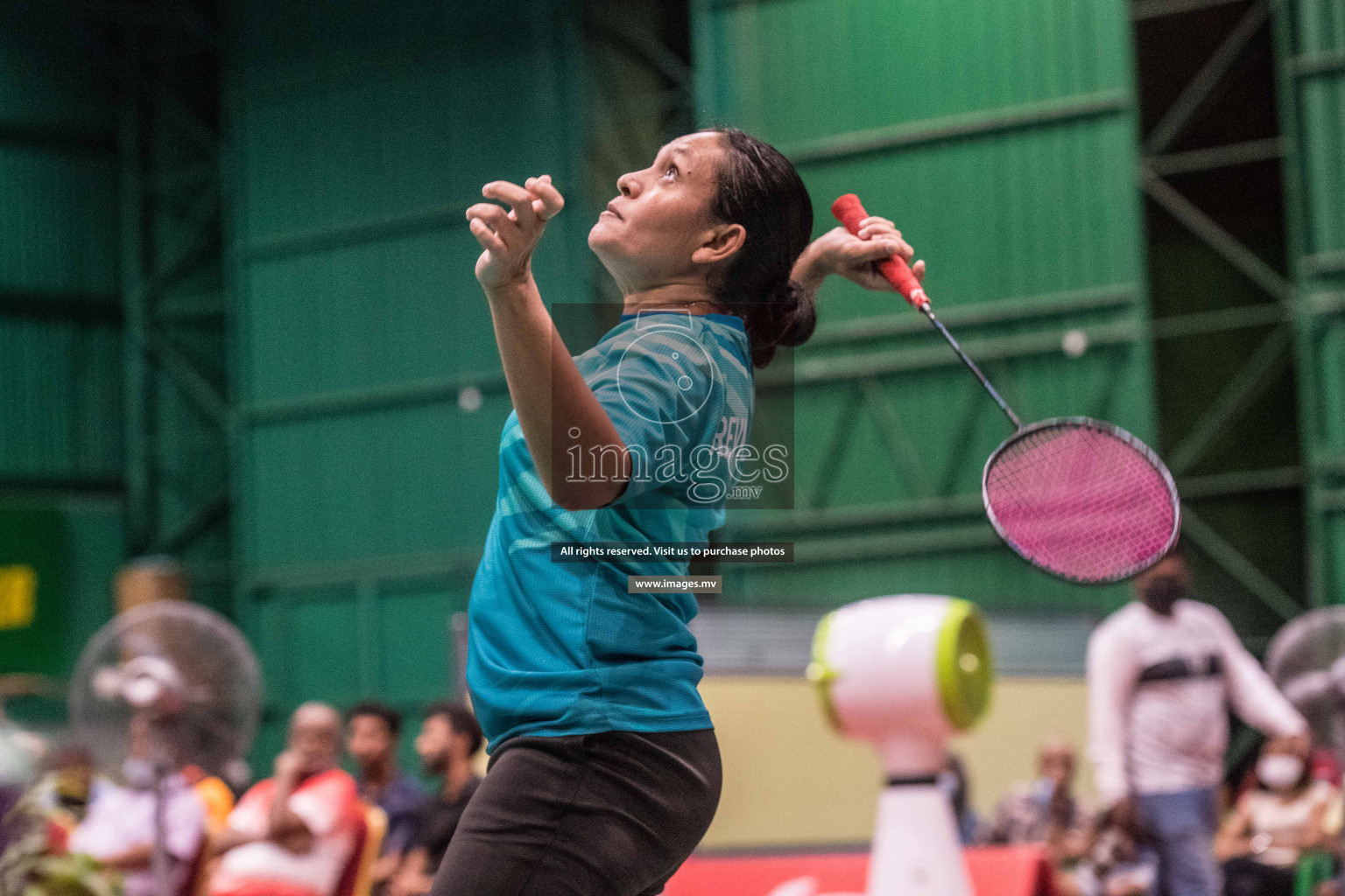 Day 5 of Badminton association mixed group championship 2021 held in Male', Maldives Photos by Nausham Waheed