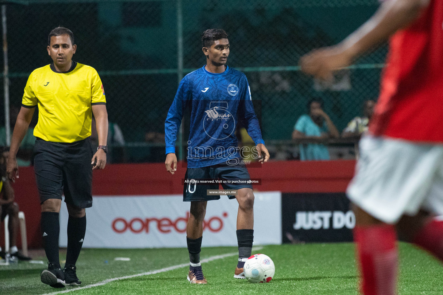 HA. Utheemu vs HA. Ihavandhoo in Day 3 of Golden Futsal Challenge 2023 on 07 February 2023 in Hulhumale, Male, Maldives