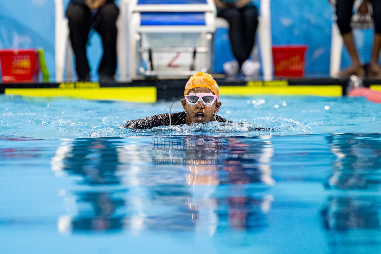 Day 5 of BML 21st Interschool Swimming Competition 2025 was held in Hulhumale' Swimming Pool, Hulhumale', Maldives on Wednesday, 15th October 2025. 
Photos: Hassan Simah / images.mv