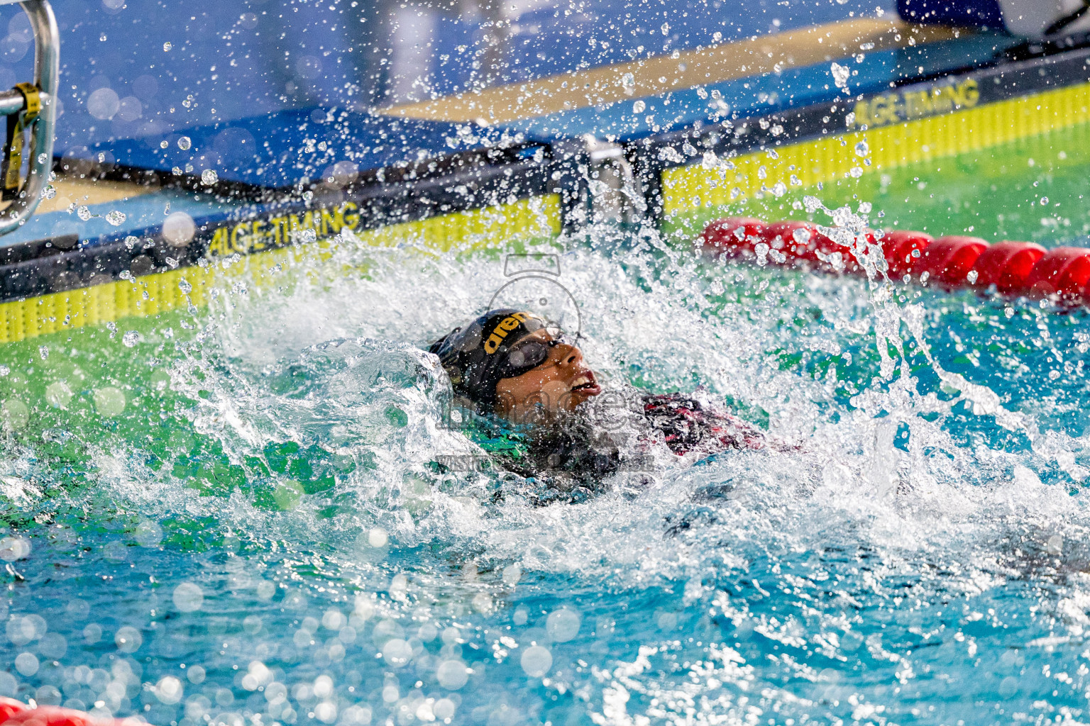 Day 4 of 20th Inter-school Swimming Competition 2024 held in Hulhumale', Maldives on Tuesday, 15th October 2024. Photos: Ismail Thoriq / images.mv