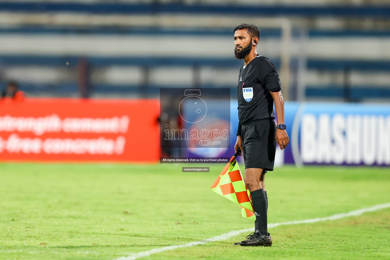 Nepal vs India in SAFF Championship 2023 held in Sree Kanteerava Stadium, Bengaluru, India, on Saturday, 24th June 2023. Photos: Nausham Waheed, Hassan Simah / images.mv