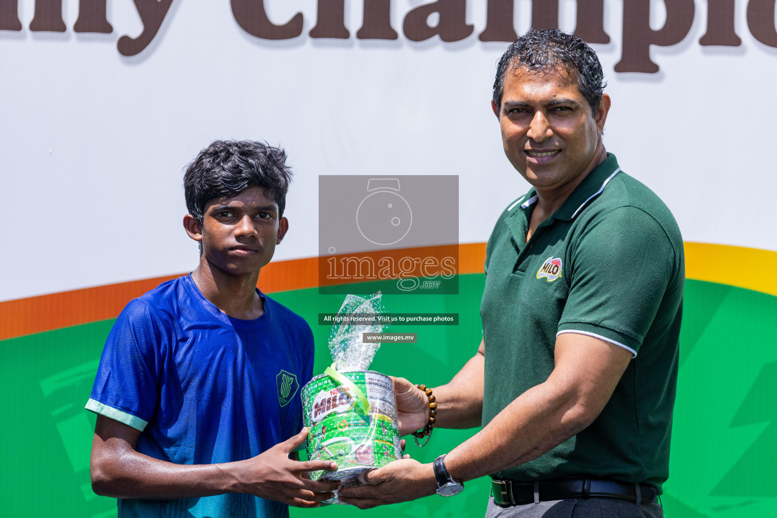 Day 2 of MILO Academy Championship 2023 (u14) was held in Henveyru Stadium Male', Maldives on 4th November 2023. Photos: Nausham Waheed / images.mv