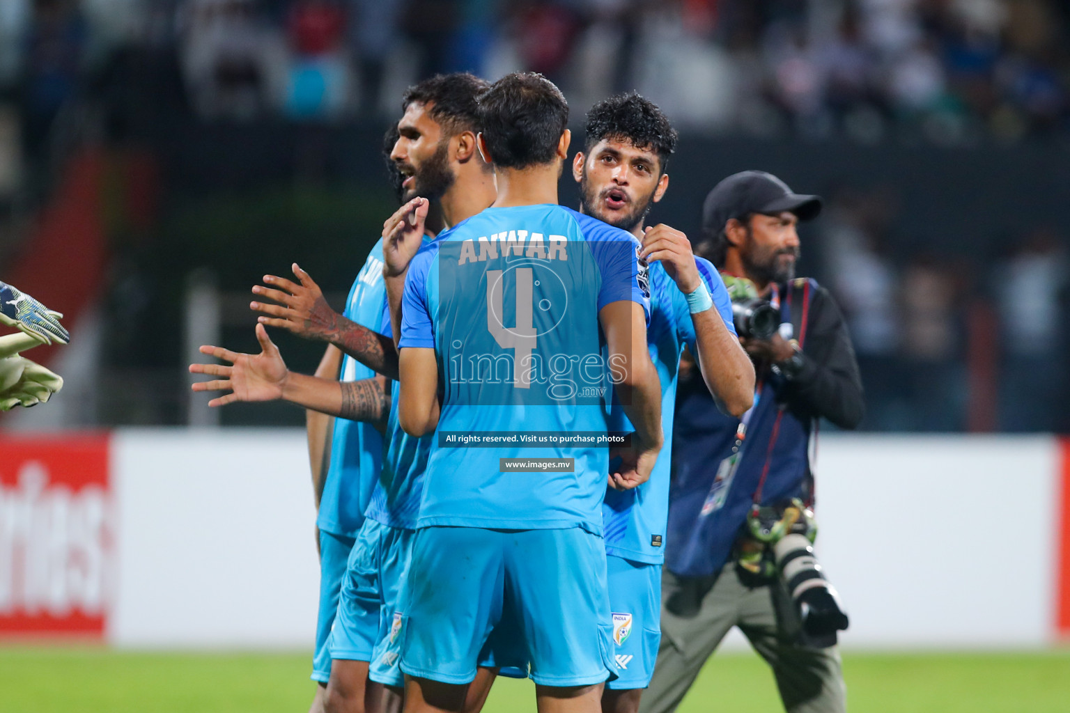 Lebanon vs India in the Semi-final of SAFF Championship 2023 held in Sree Kanteerava Stadium, Bengaluru, India, on Saturday, 1st July 2023. Photos: Nausham Waheed, Hassan Simah / images.mv