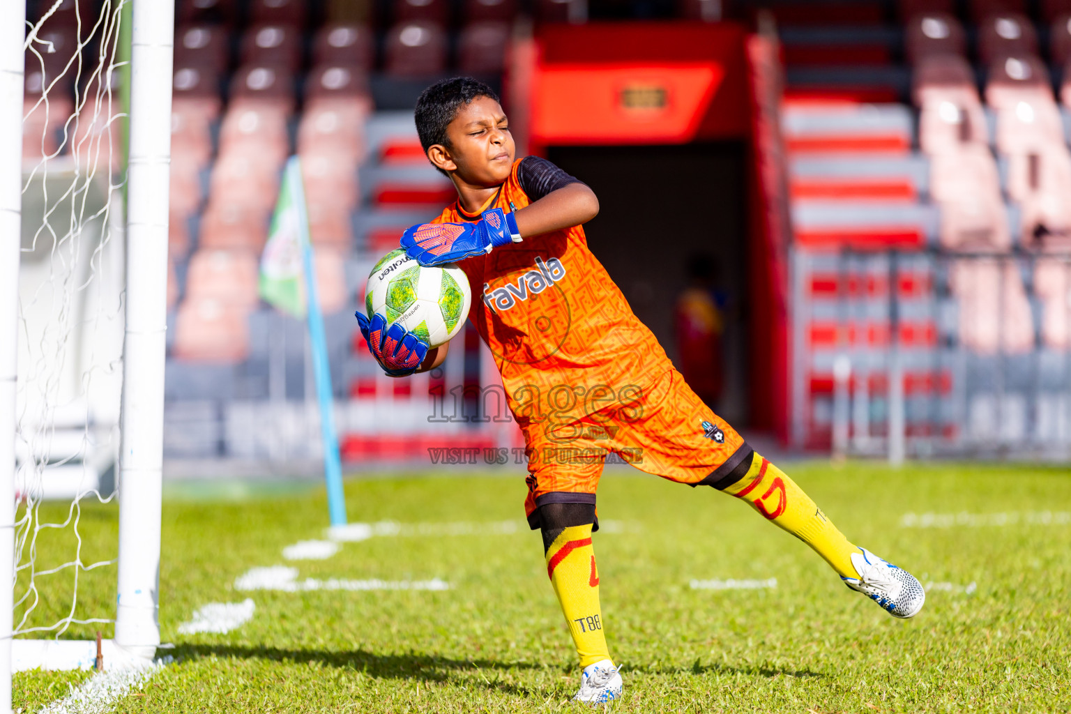 Day 2 of Under 10 MILO Academy Championship 2024 was held at National Stadium in Male', Maldives on Saturday, 27th April 2024. Photos: Nausham Waheed / images.mv