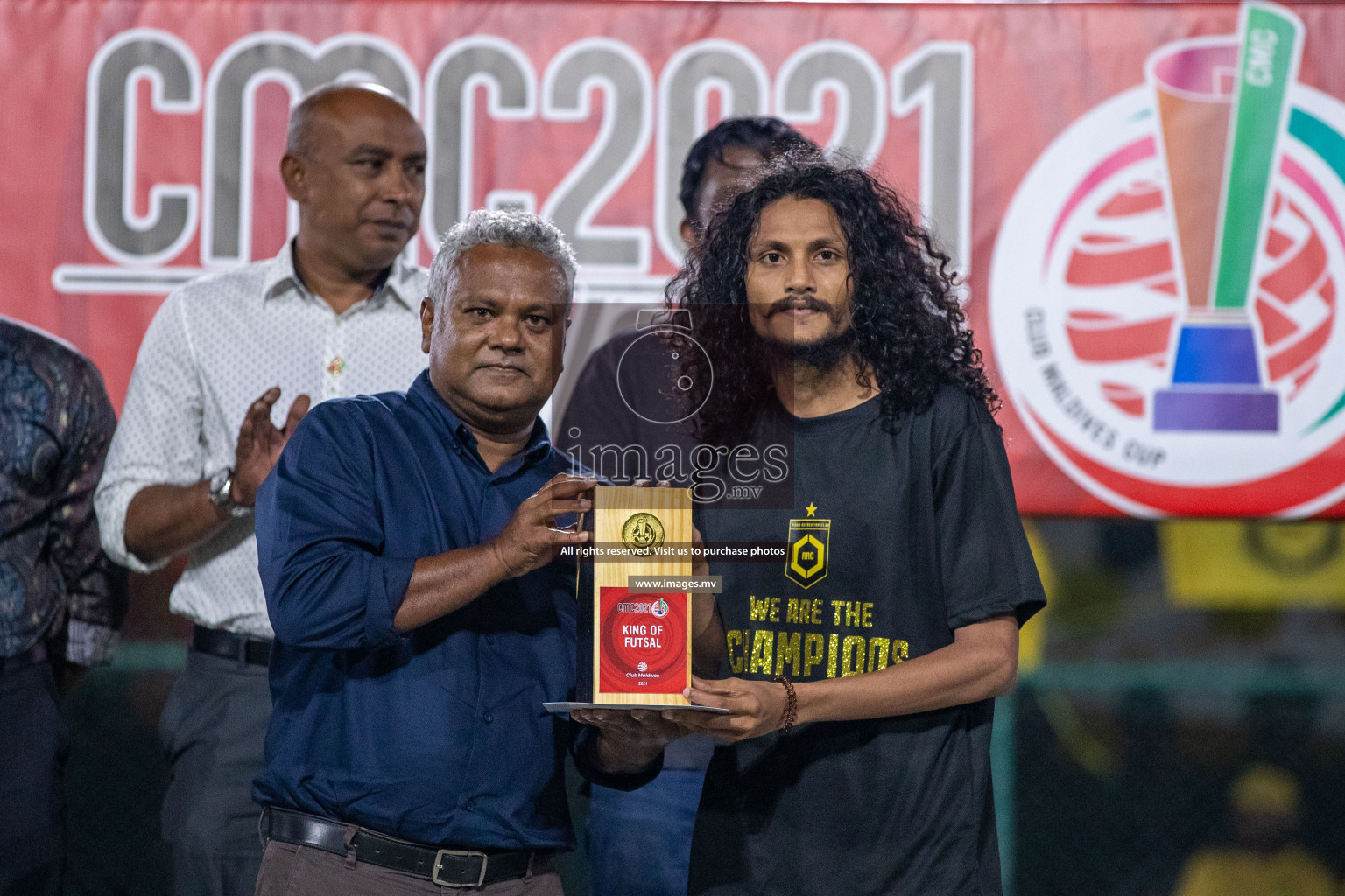 RRC Vs FSM in the Semi Finals of Club Maldives 2021 held in Hulhumale, Maldives on 19 December 2021. Photos: Ismail Thoriq / images.mv