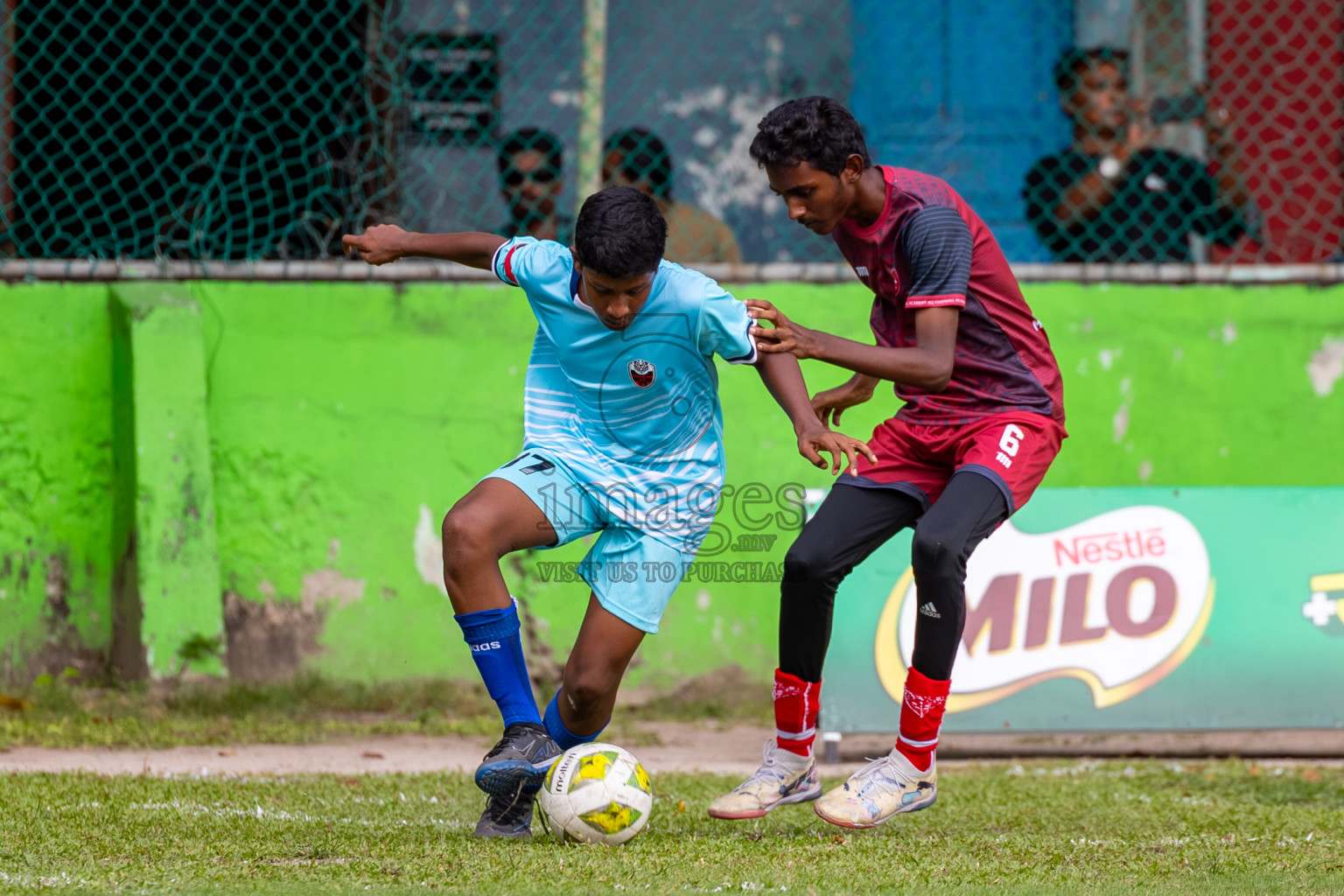 Day 1 of MILO Academy Championship 2025 (U14) was held on Thursday, 30th October 2025 at Henveiru Football Grounds, Male', Maldives . 
Photos: Ismail Thoriq / images.mv