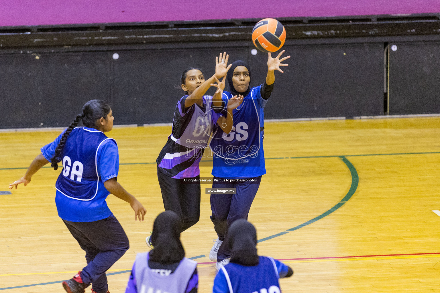 Day5 of 24th Interschool Netball Tournament 2023 was held in Social Center, Male', Maldives on 31st October 2023. Photos: Nausham Waheed / images.mv