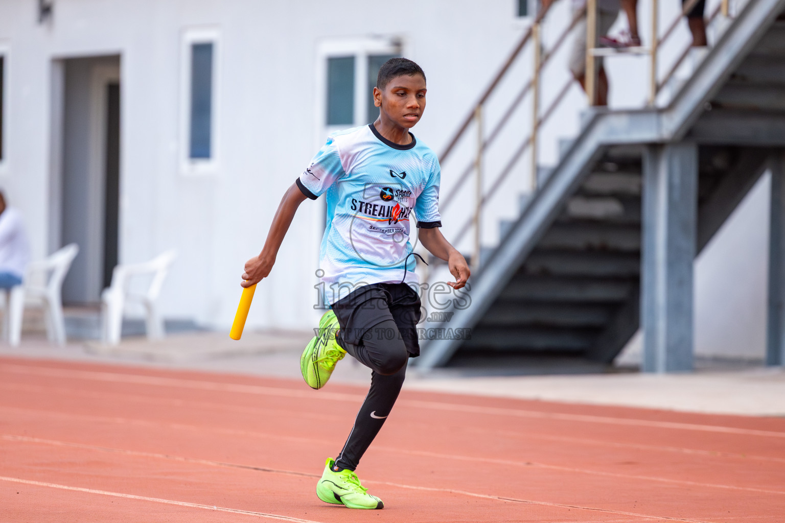 Streak Heats 2025 by Saaid Sports was held on Saturday, 6th September 2025 at Hulhumale' Synthetic Track, Hulhumale' Maldives. Photos: Ismail Thoriq / images.mv
