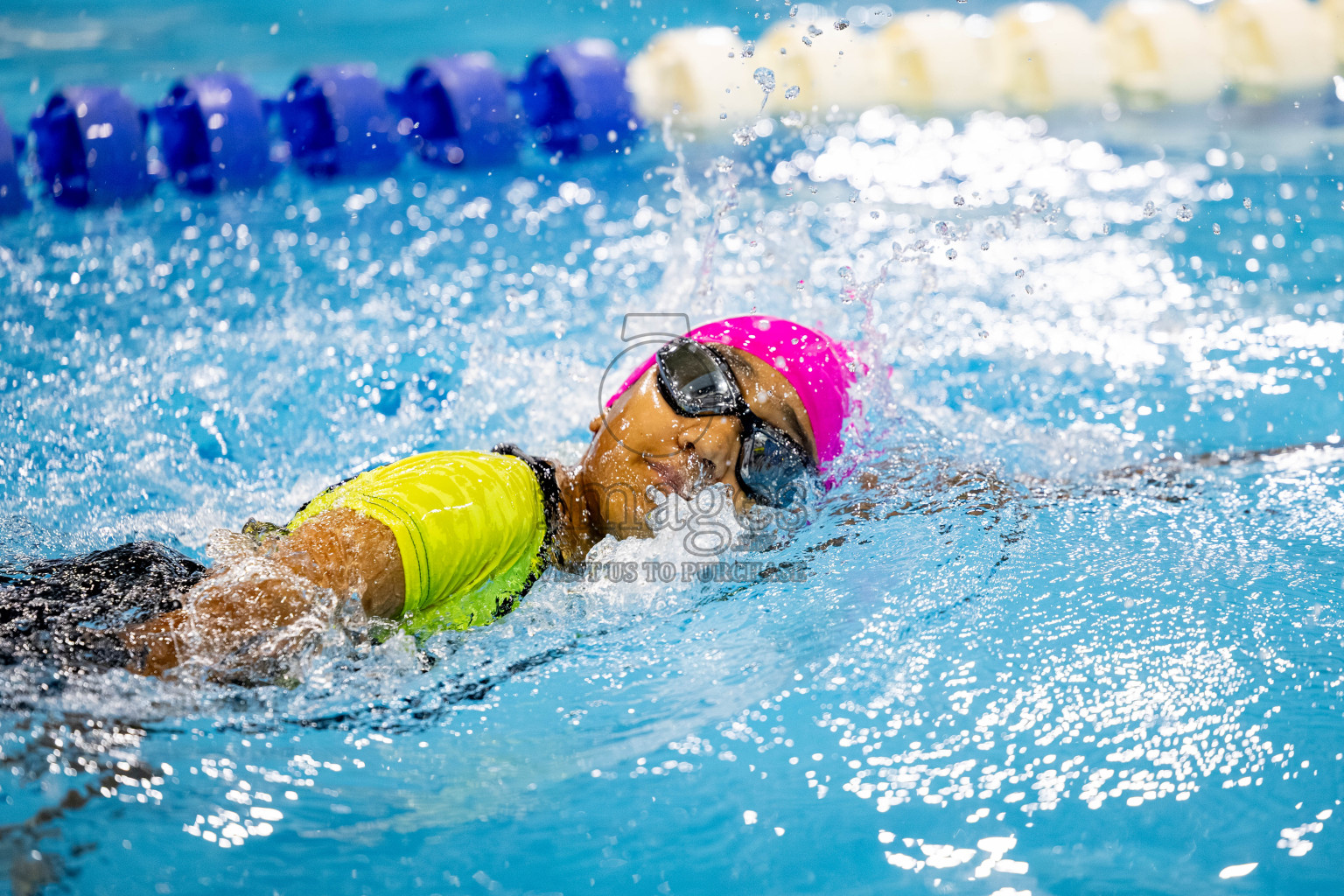 Day 5 of BML 21st Interschool Swimming Competition 2025 was held in Hulhumale' Swimming Pool, Hulhumale', Maldives on Wednesday, 15th October 2025. 
Photos: Hassan Simah / images.mv