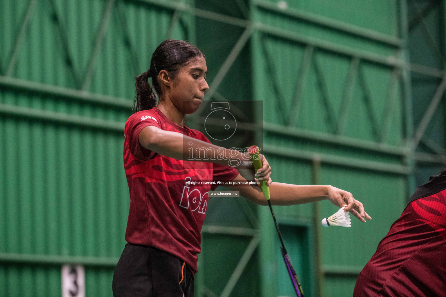 Day 4 of Badminton association mixed group championship 2021 held in Male', Maldives Photos by Nausham Waheed