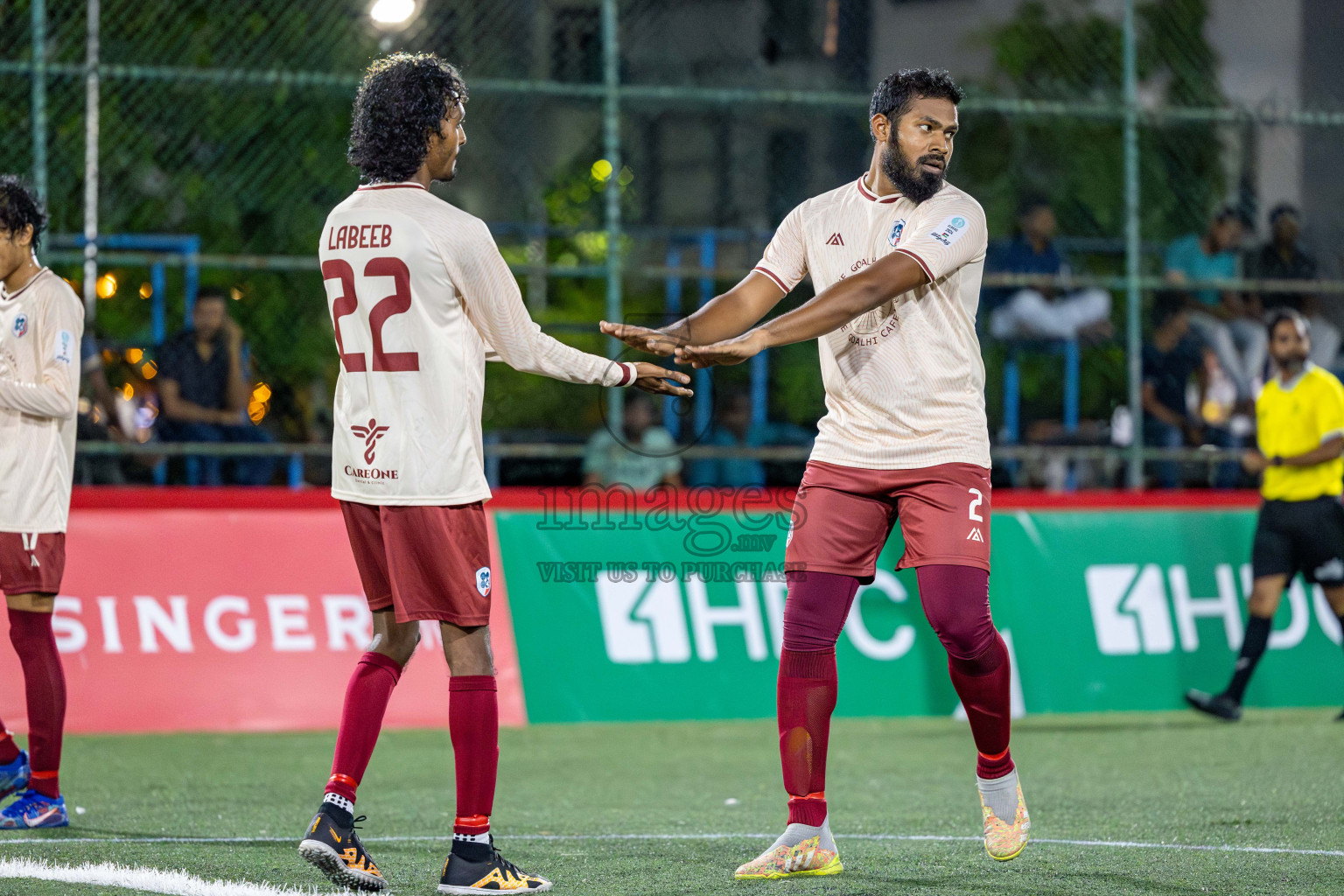 CLUB 220 vs HES CLUB Maldives Classic 2024 held in Rehendi Futsal Ground, Hulhumale', Maldives on Thursday, 12th September 2024. 
Photos: Hassan Simah / images.mv