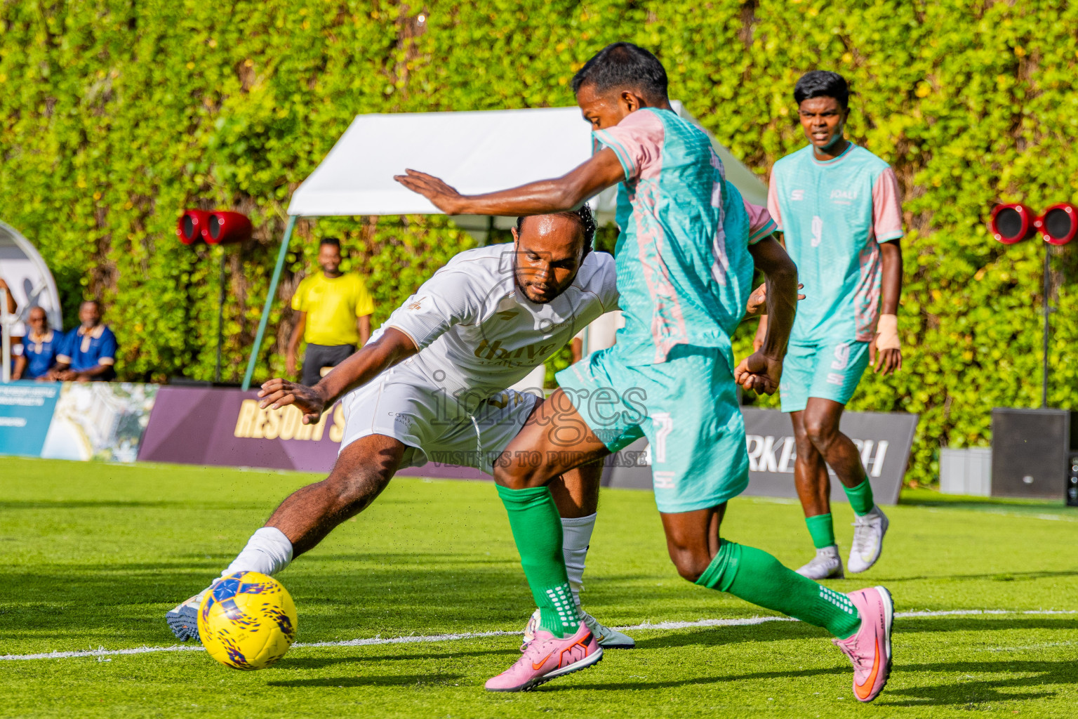 Conrad Maldives vs Joali Maldives in the Final of Resort Super League 2025 was held on Wednesday, 5th November 2025 in Jumeirah Olhaheli Island Maldives, Photos: Areef Adam / images.mv