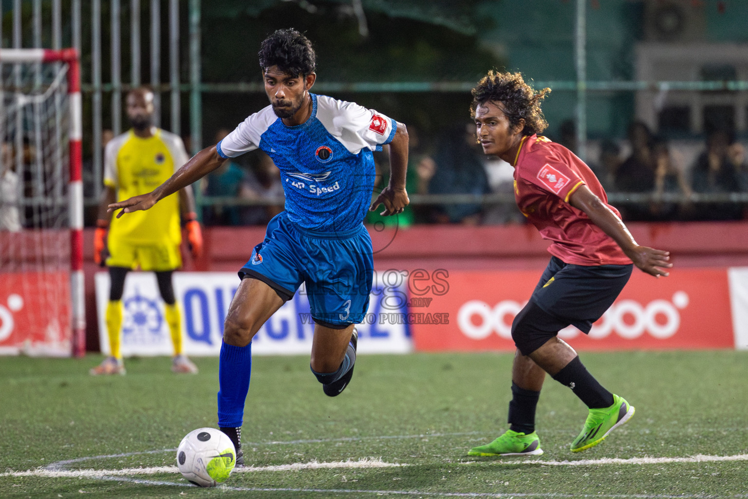 M Mulak vs Dh Kudahuvadhoo on Day 32 of Golden Futsal Challenge 2024, held on Saturday, 17th February 2024 in Hulhumale', Maldives 
Photos: Mohamed Mahfooz Moosa / images.mv