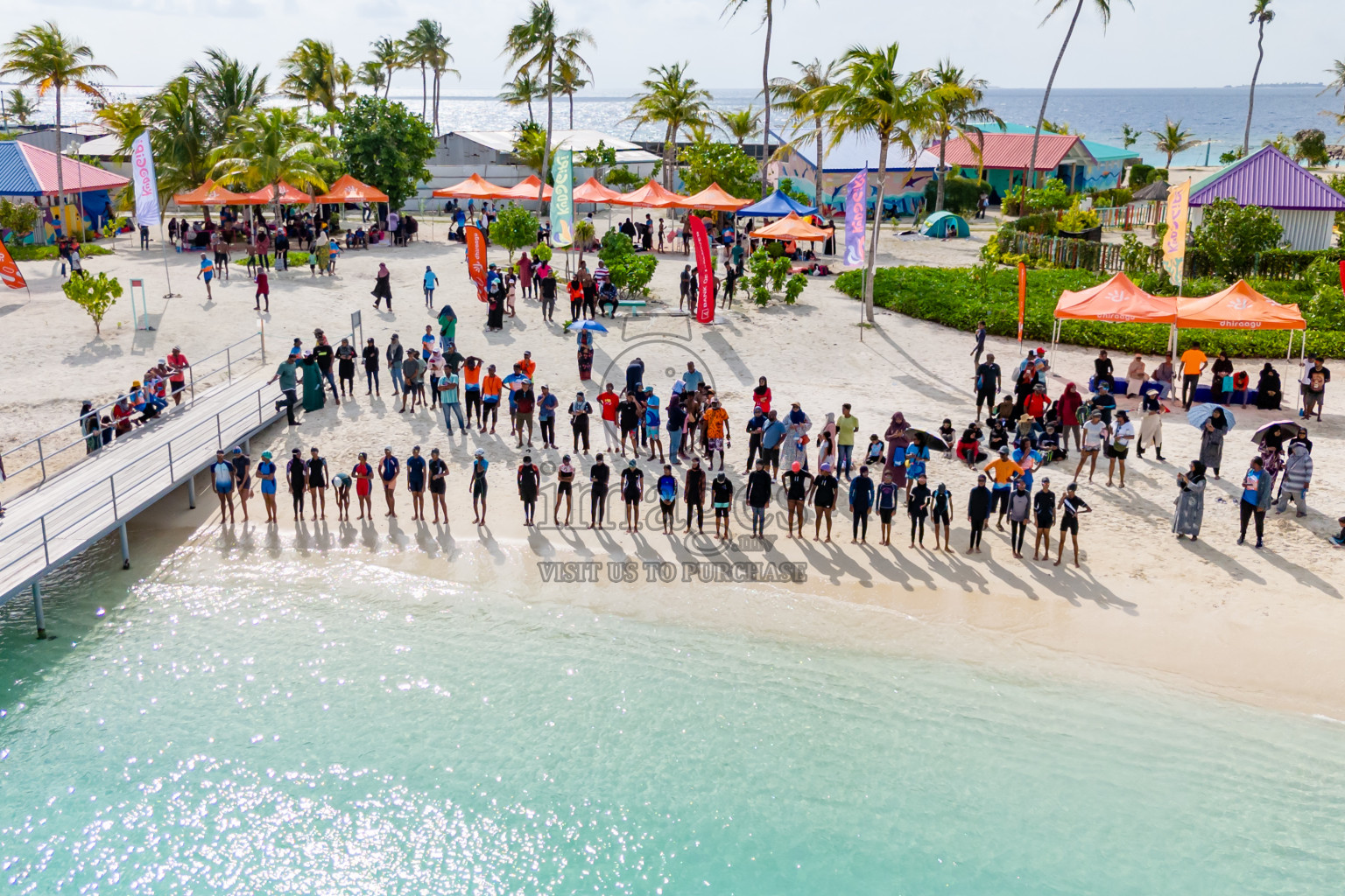 15th National Open Water Swimming Competition 2024 held in Kudagiri Picnic Island, Maldives on Saturday, 28th September 2024. Photos: Nausham Waheed / images.mv