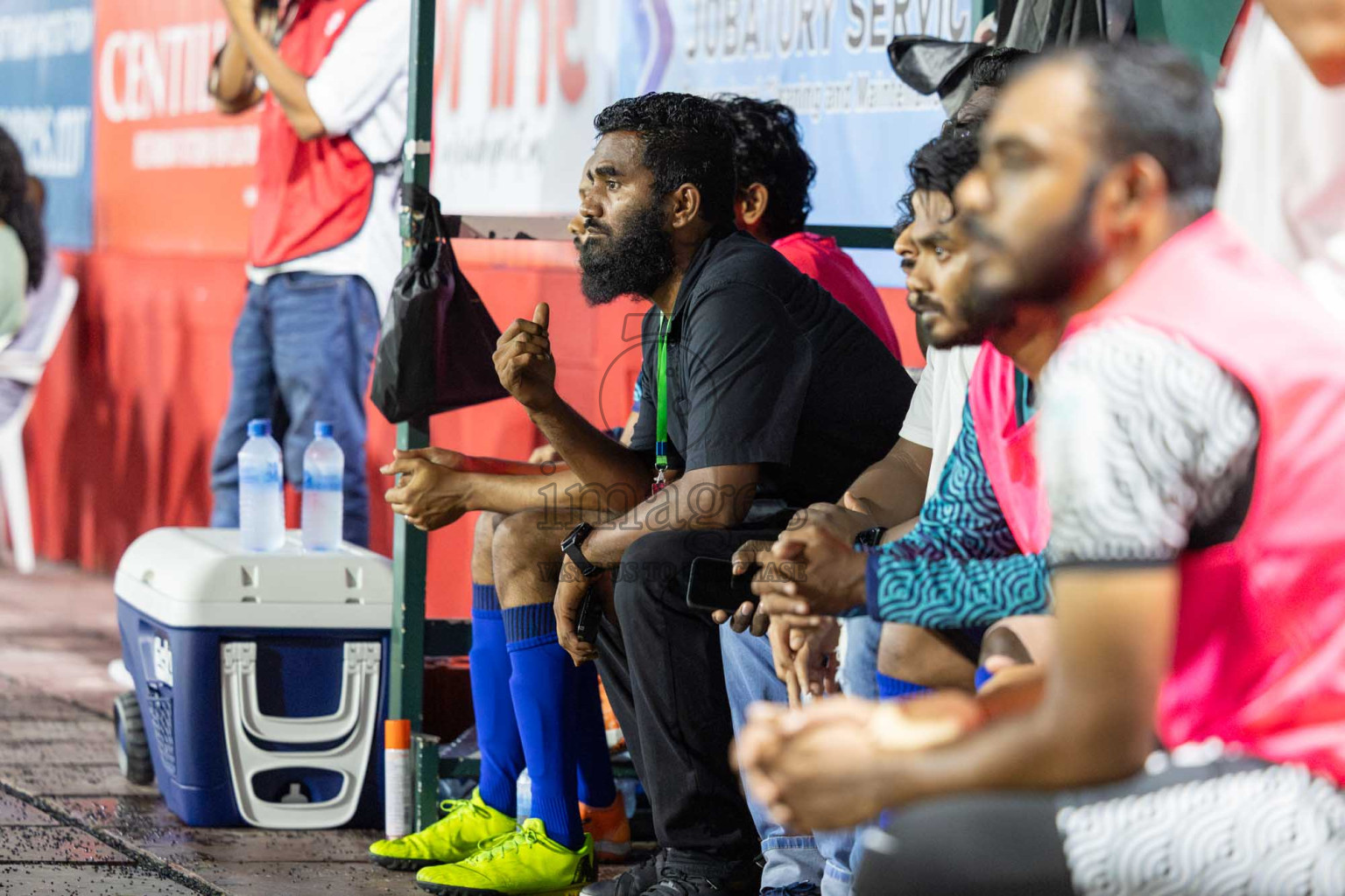 TEAM DJA VS TOURISM CLUB in Club Maldives Classic 2024 held in Rehendi Futsal Ground, Hulhumale', Maldives on Friday, 6th September 2024. 
Photos: Hassan Simah / images.mv